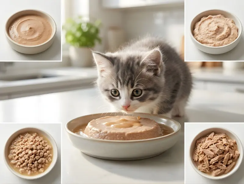 Best grain-free wet kitten food choices for healthy growth and digestion