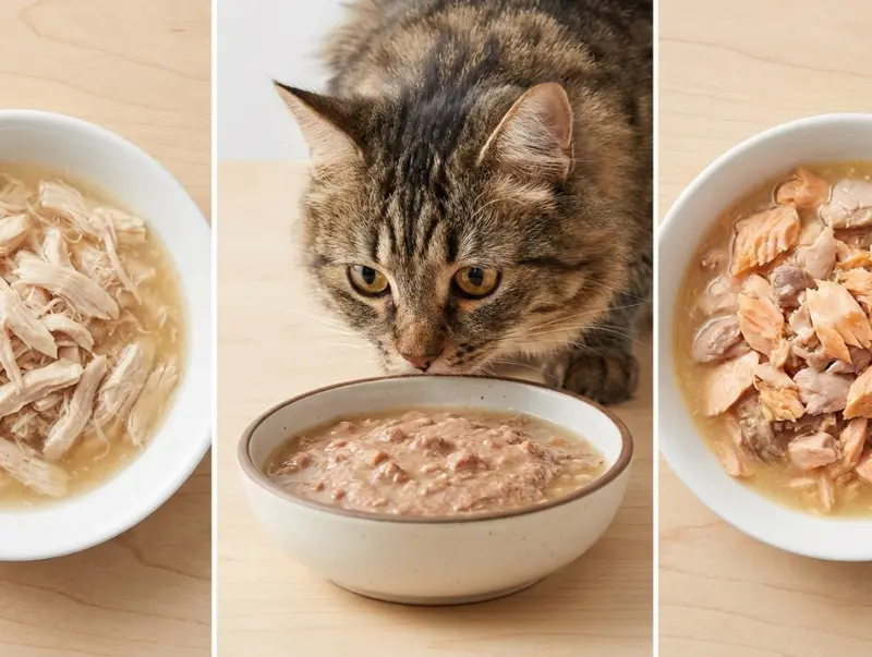Top wet cat food for picky eaters with different textures and flavors